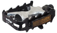 964 Mtn Cage Pedals, Black/Silver