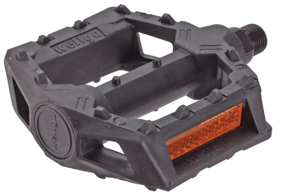 LU-205 Resin Pedals, 9/16" - Black