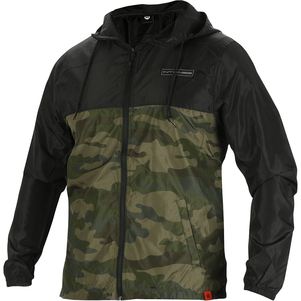 Men's Green Camo Windbreaker