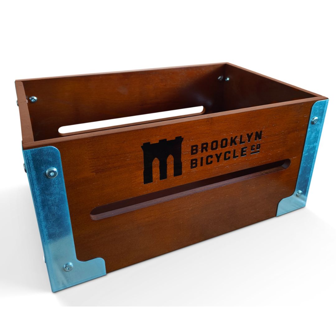 Wooden Rear Bike Crate