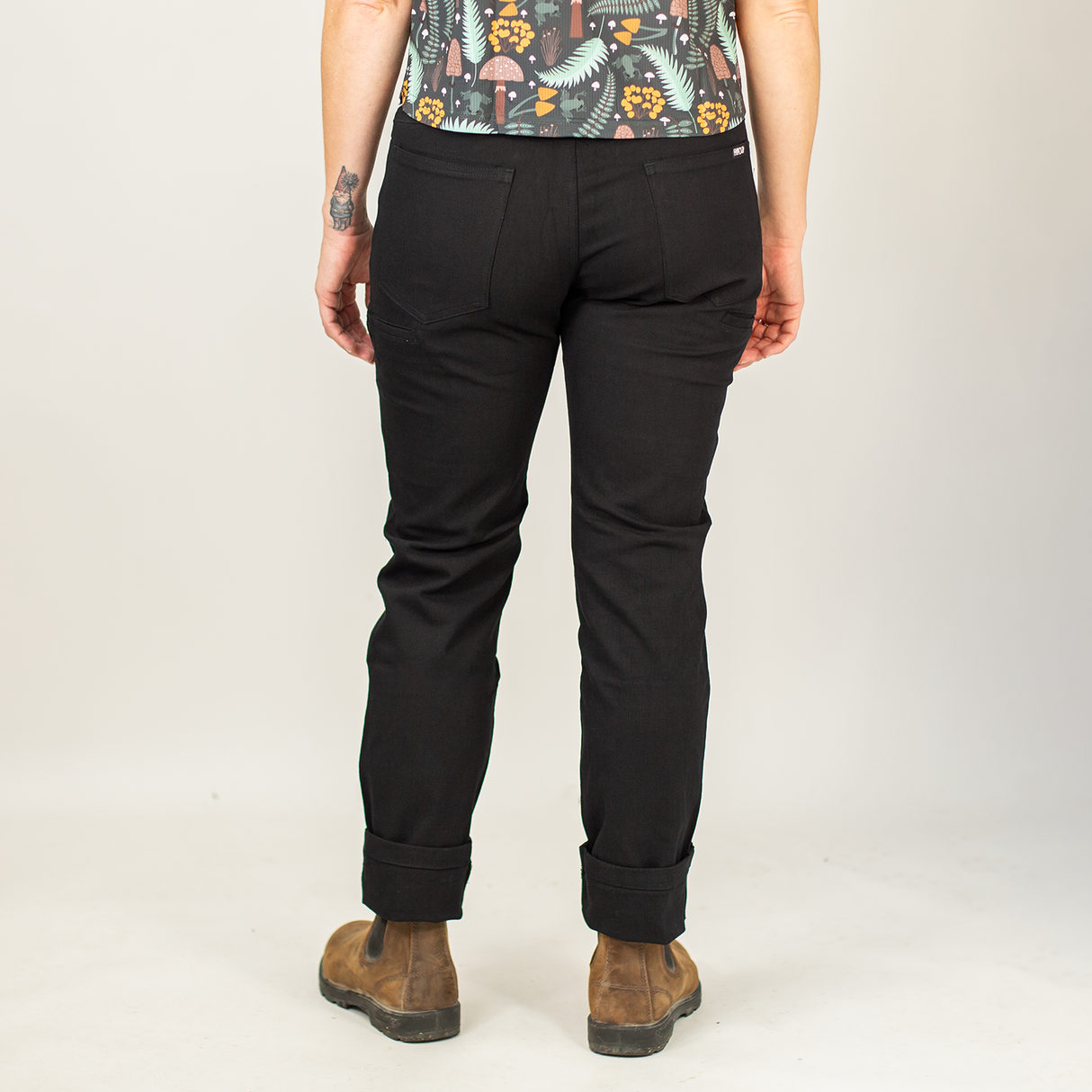 WorkHorse Stretch Canvas Pant - Pure Black