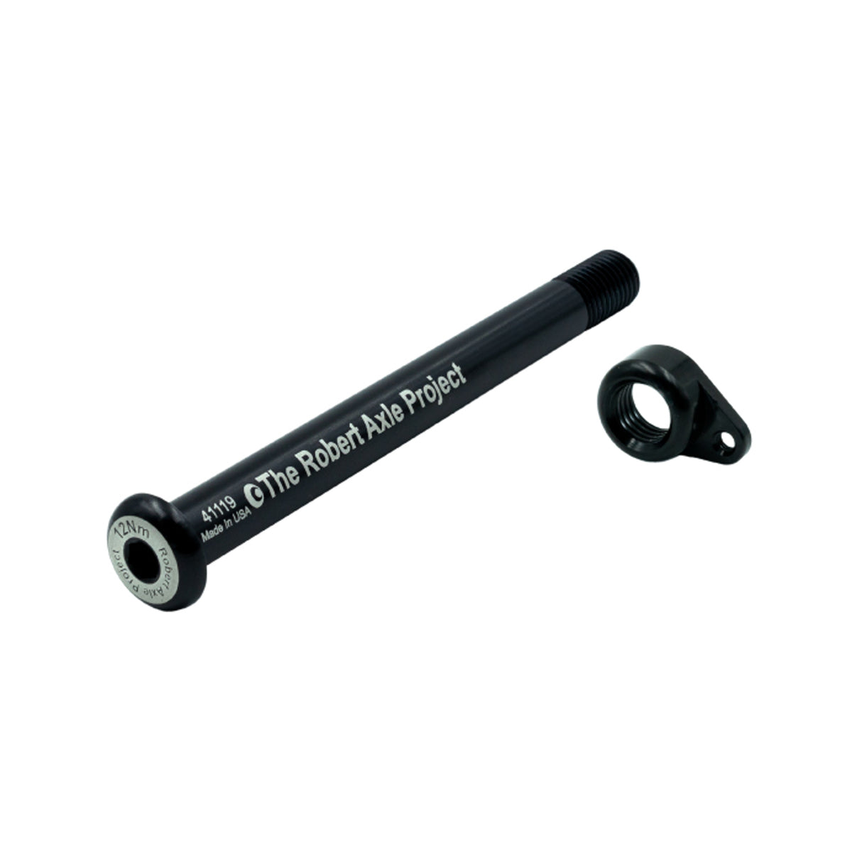 Lightning Thru-Axle, Front, RAT, 12x100 - Black