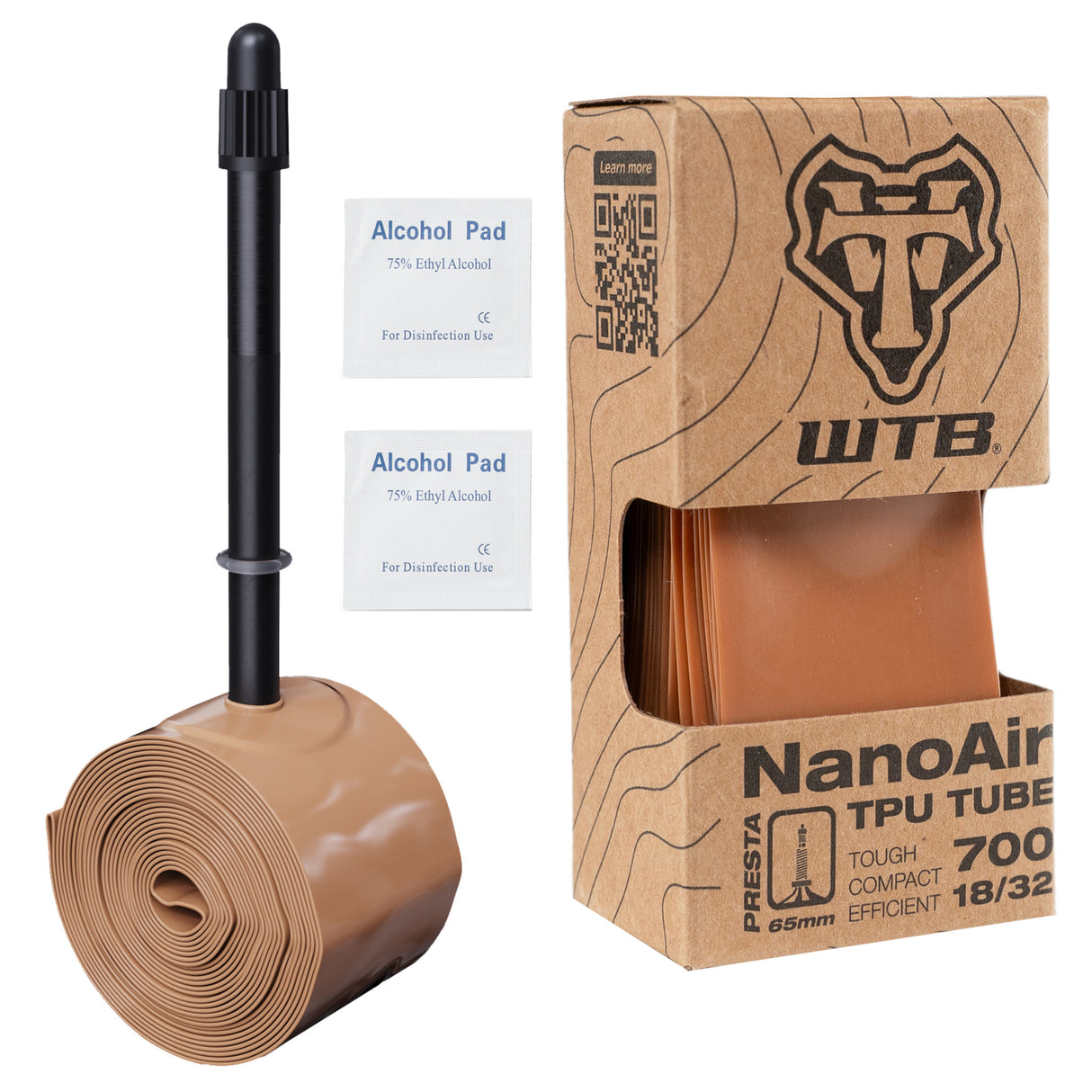 NanoAir TPU Tube, 700 x 18-32mm, 65mm PV