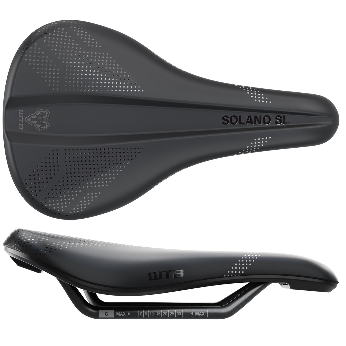 Solano SL Medium Fusion Form Carbon Black Saddle