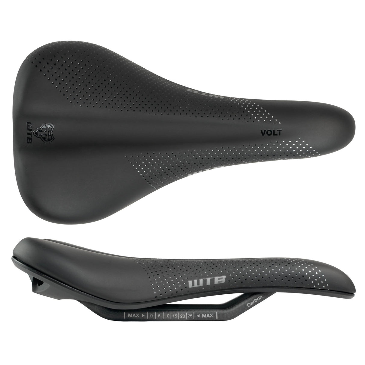 Volt Medium Fusion Form Carbon Black Saddle