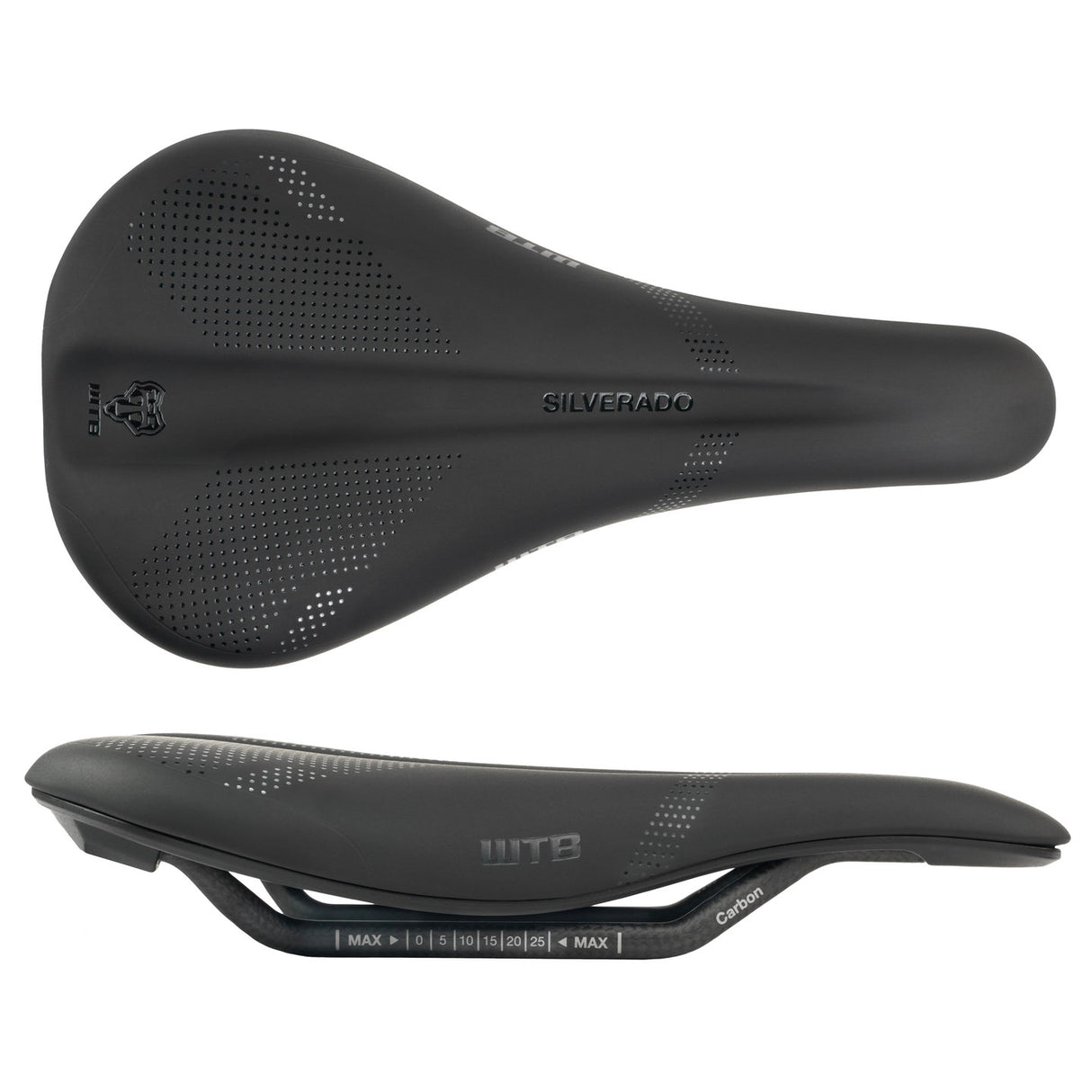 Silverado 265 Medium Fusion Form Carbon Black Saddle