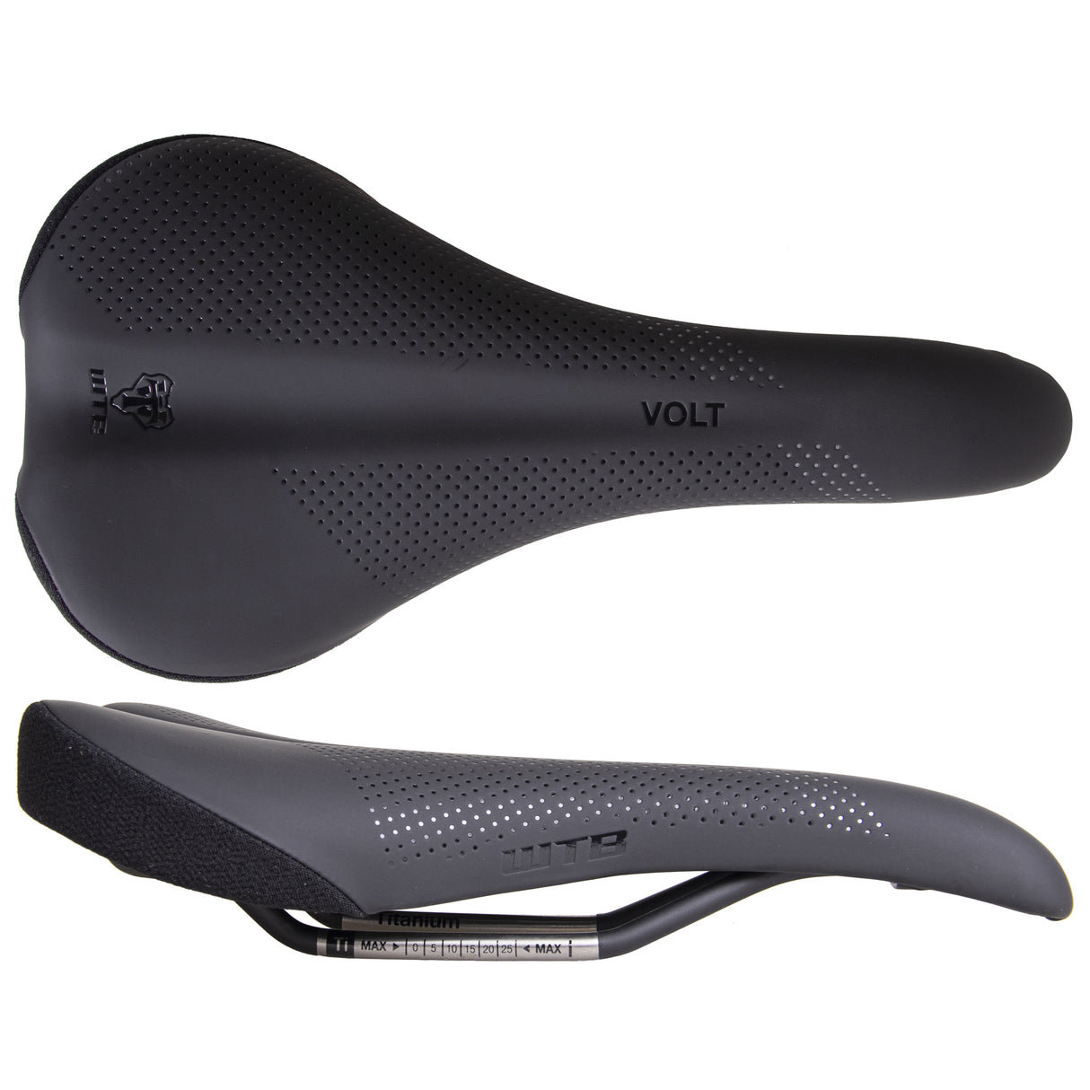 Volt Narrow Titanium Black Saddle