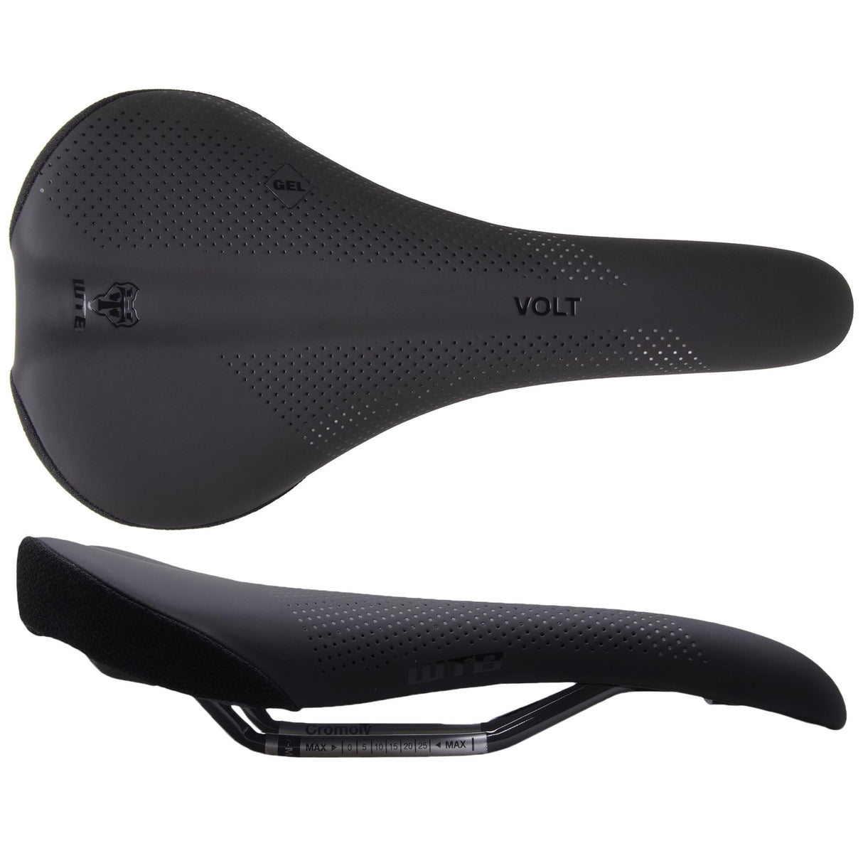 Volt Narrow Cromoly Black Saddle