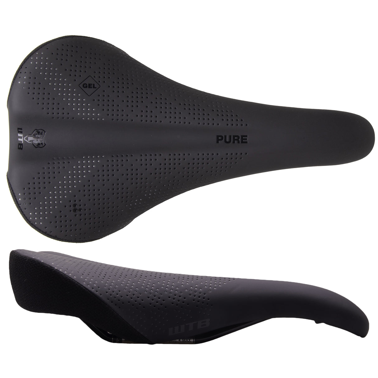 Pure Medium Cromoly Black Saddle
