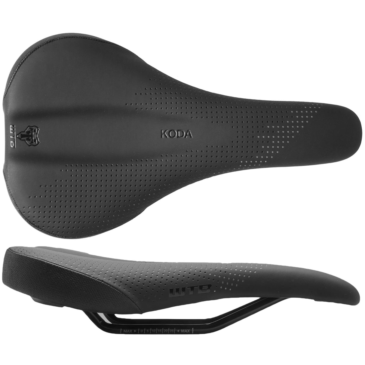 Koda Medium Steel Black Saddle