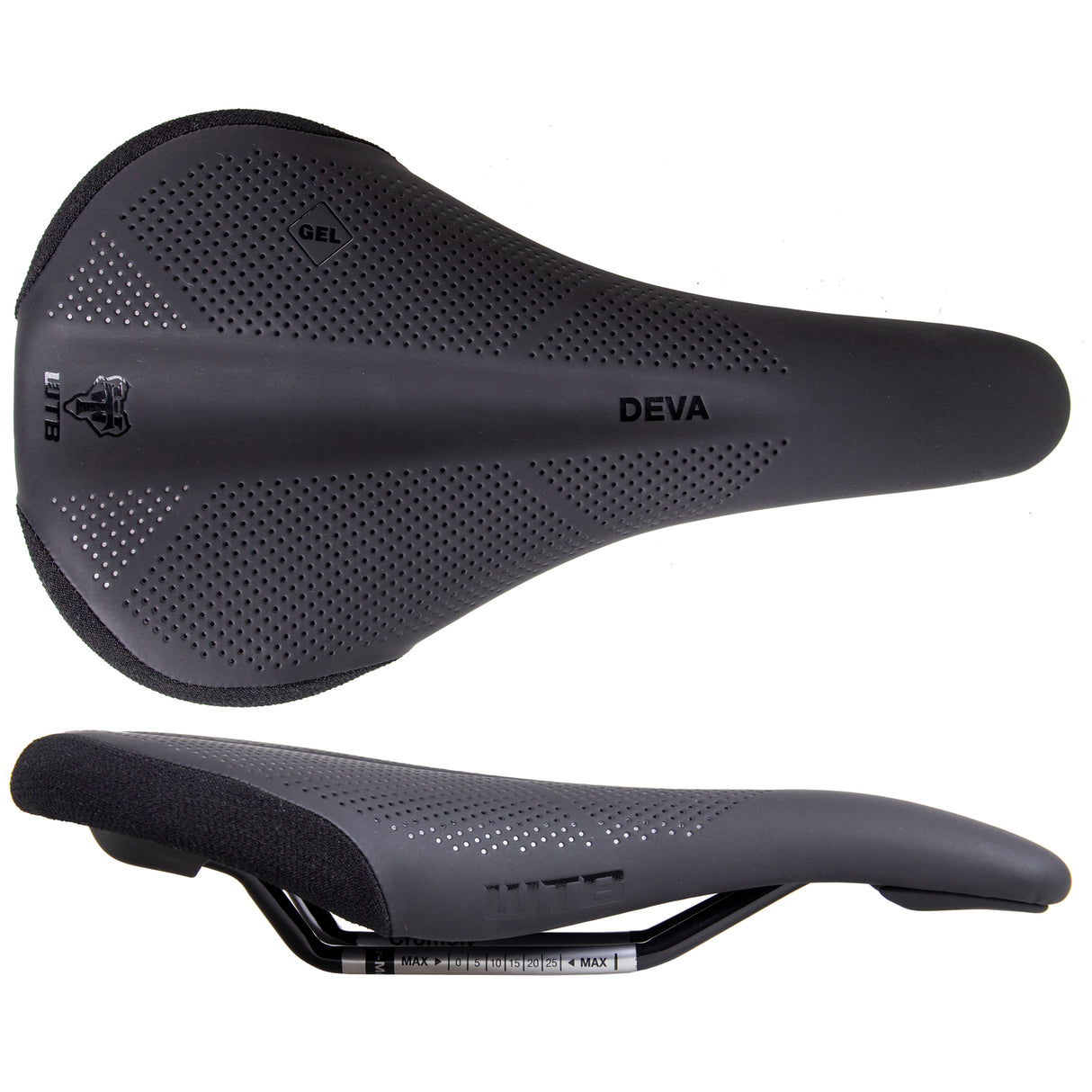 Deva Medium Cromoly Black Saddle