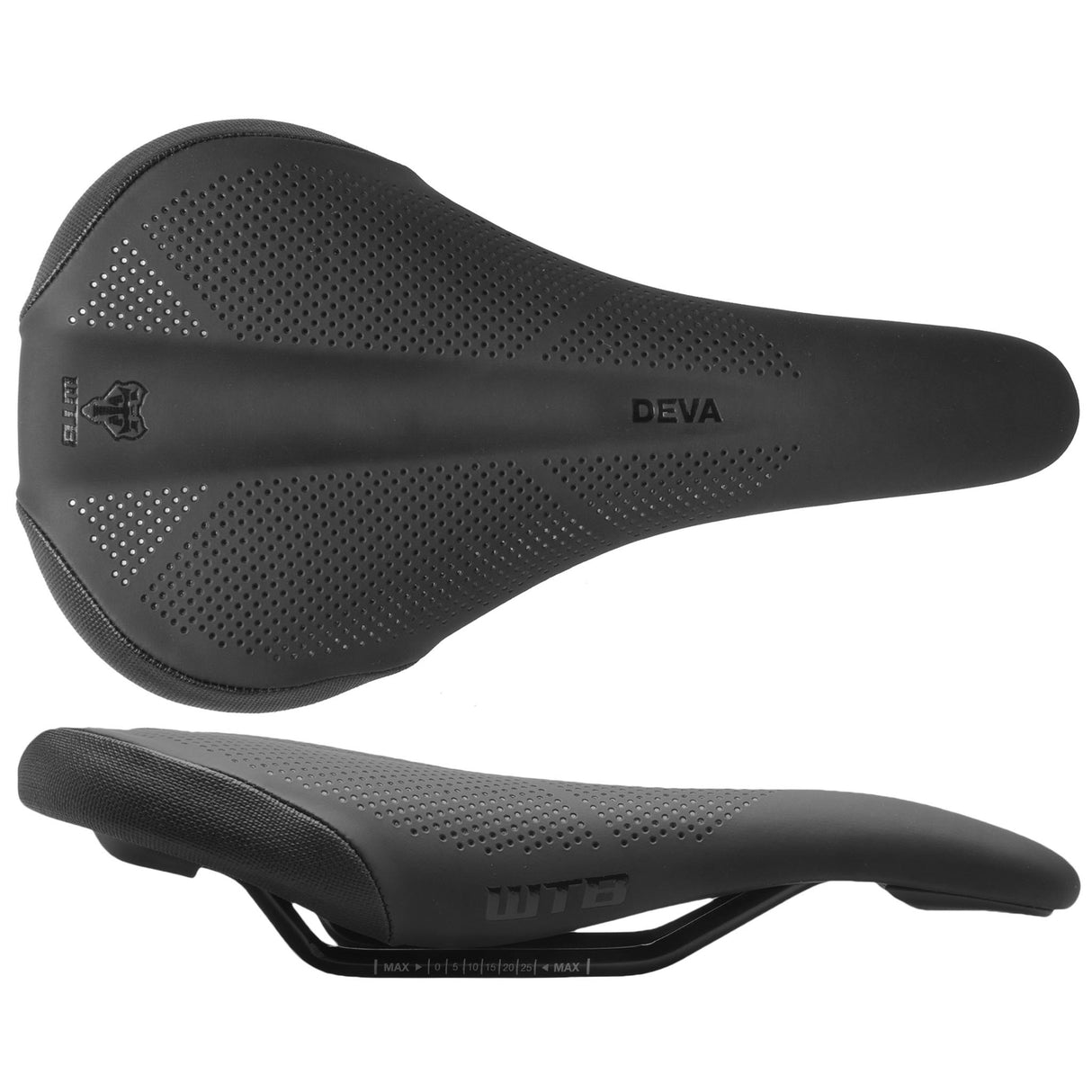 Deva Medium Steel Black Saddle