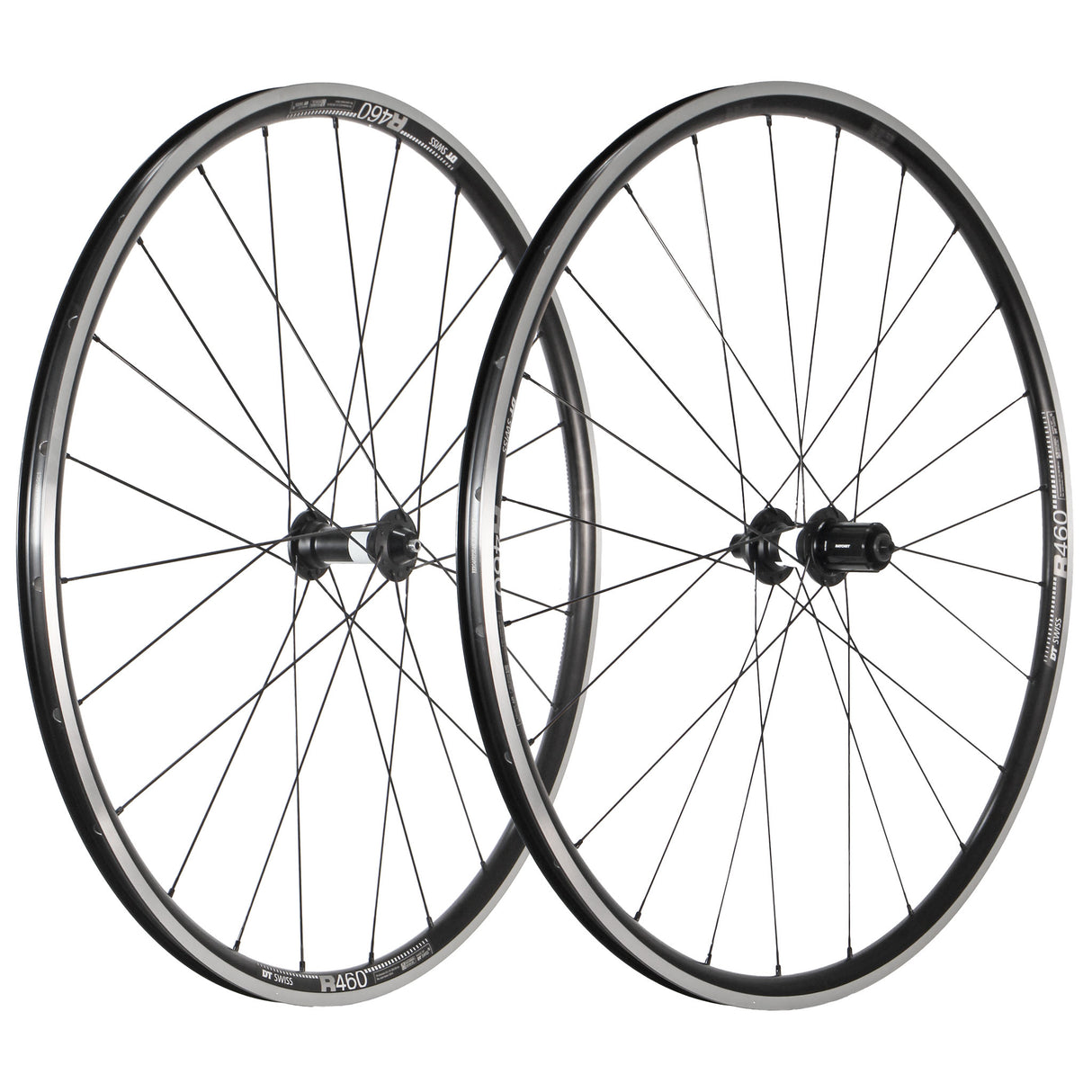 DT R460 700c DT 350 Wheelset, QRx100/130, HG-rd, Rim