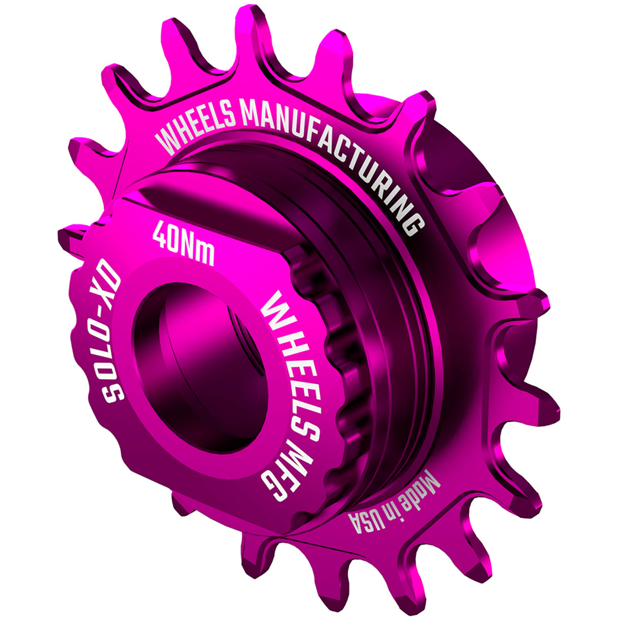 SOLO-SPLINE Singlespeed Conversion Kit, Purple