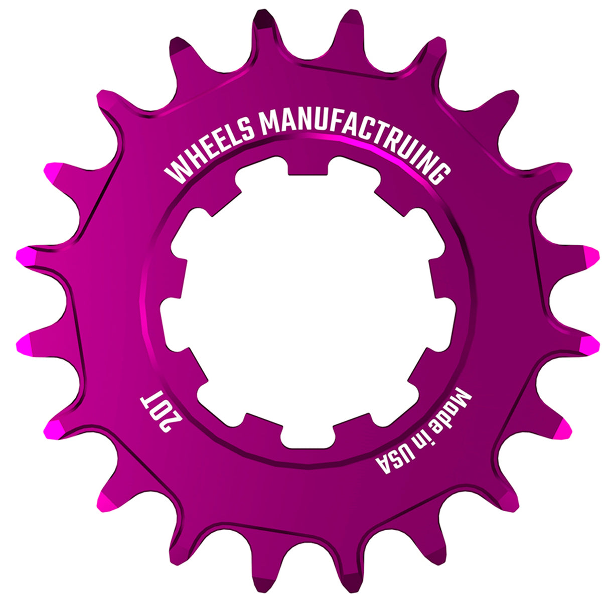 SOLO Singlespeed Cog, 20t, Purple