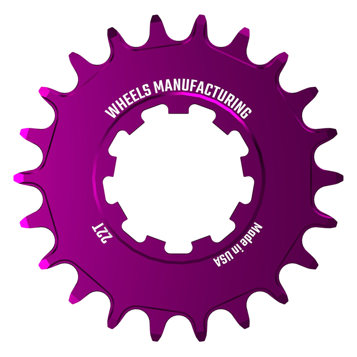 SOLO Singlespeed Cog, 22t, Purple