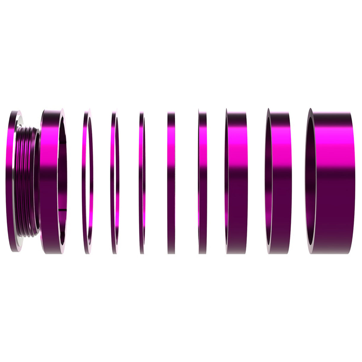 SOLO-HG Singlespeed Conversion Kit, Purple