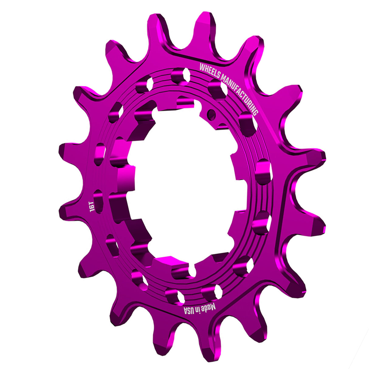 SOLO-HG Singlespeed Cog, 16t, Purple