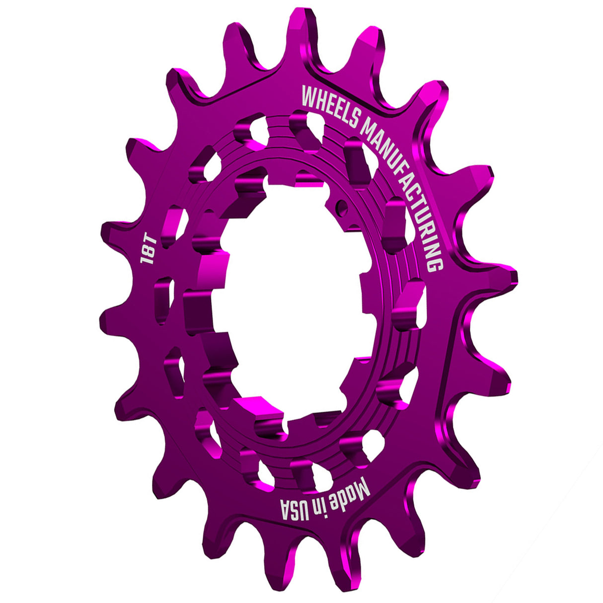 SOLO-HG Singlespeed Cog, 18t, Purple