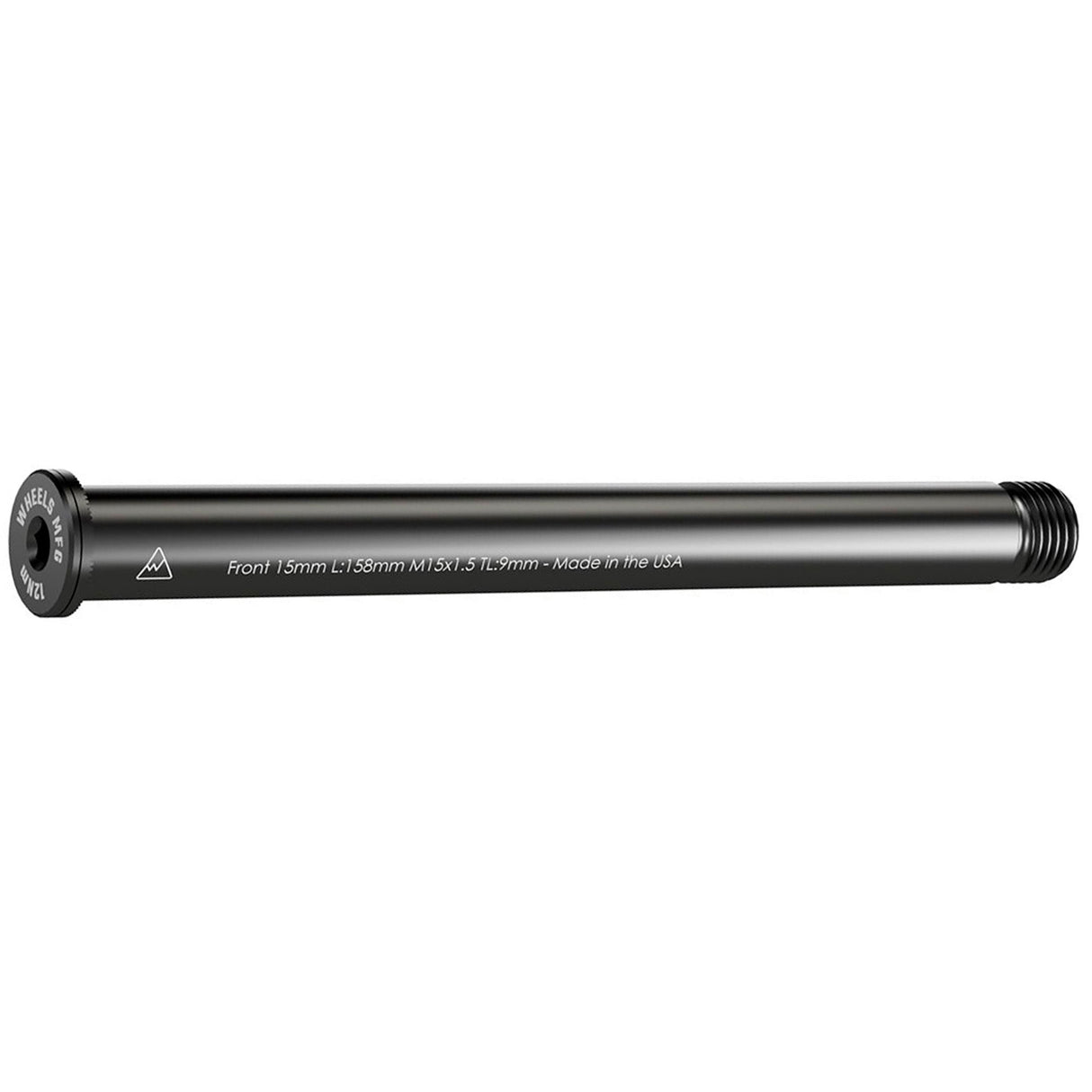 Thru-Axle, Front, 15mm, 1.5x158mm - Blk