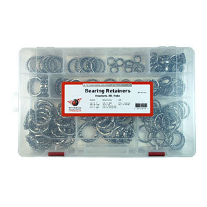 Retainer Bearing Kit, Assorted 120pcs