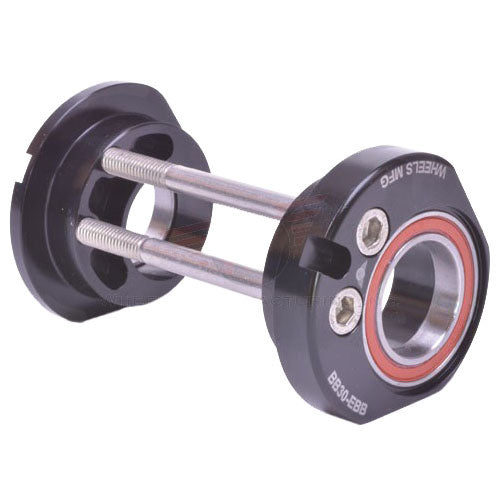 BB30 EBB, 24mm Angular Contact, Black