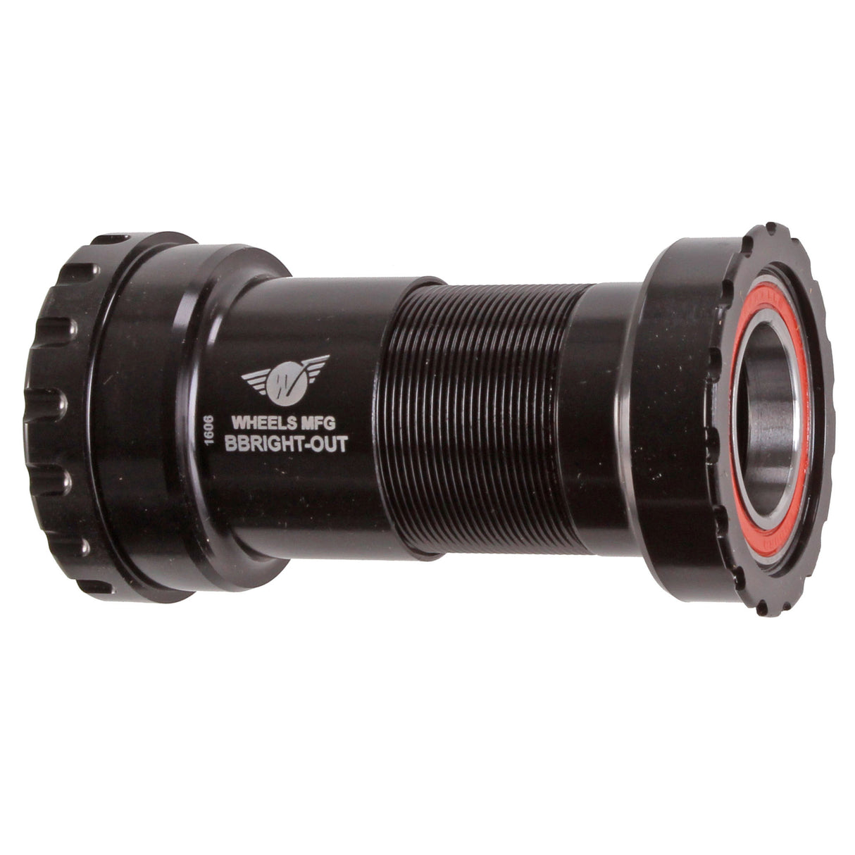BBRight Threaded BB, 24mm, Angular Contact - Black