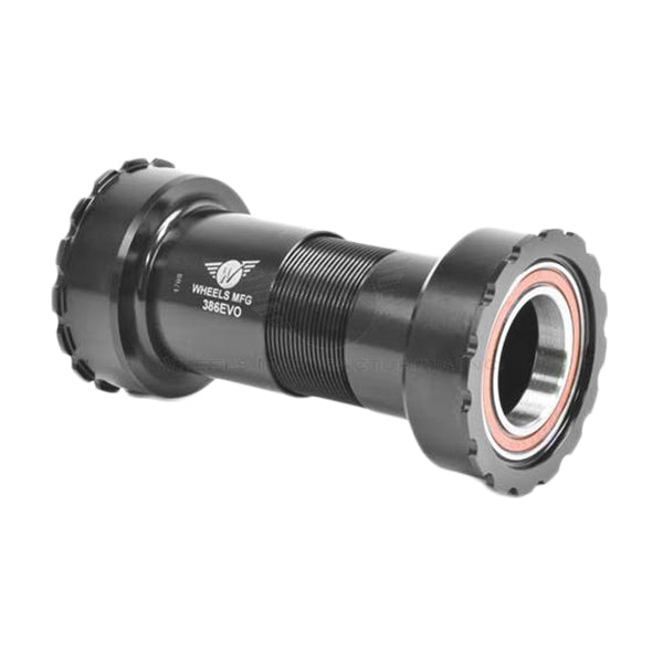 386EVO Threaded BB, 24mm, Angular Contact - Black