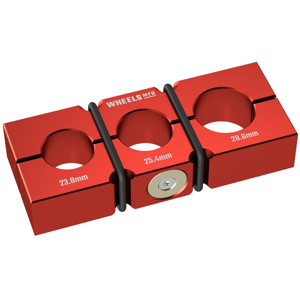 Vice Shaft Clamp, Large ST0010, Red