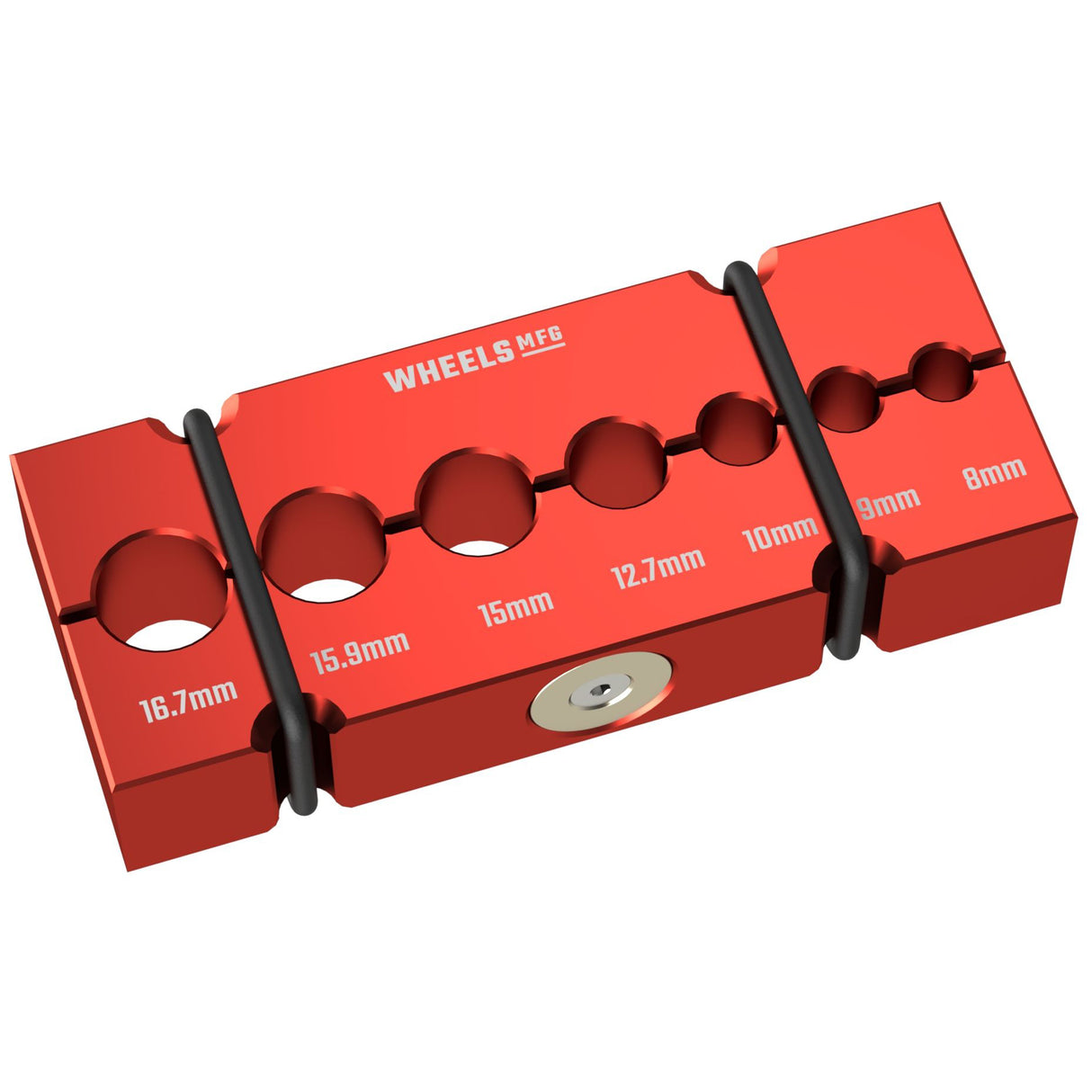 Vice Shaft Clamp, Small ST0008, Red