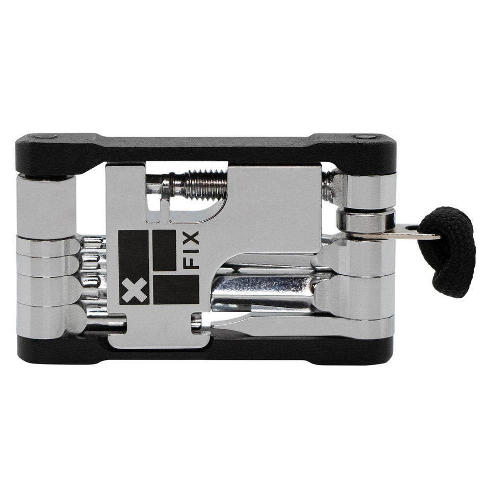 Wheelie Whip Folding Tool, Silver/Black NLS