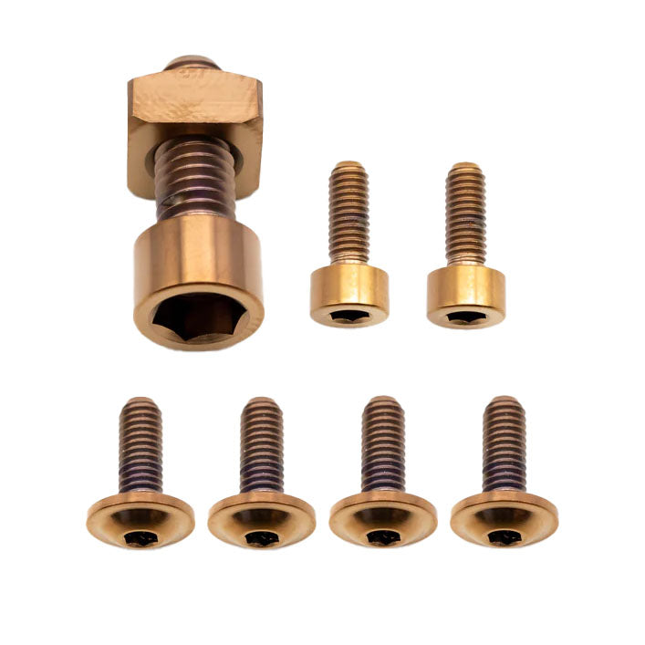 Fox 36 Fork Ti Bolt Kit, 2026+ Grip, Copper, 8/Count