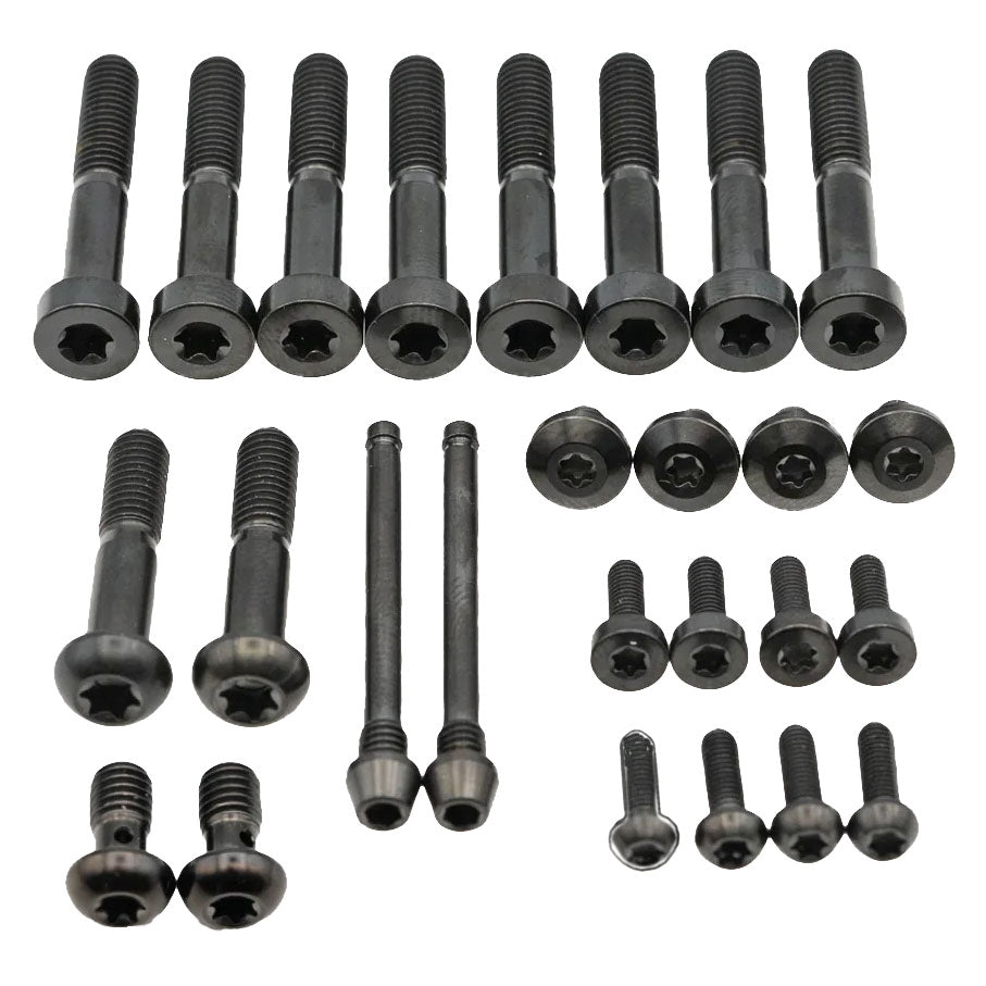 SRAM Maven Ti Brake Bolt Kit, SLV/ULT, Black, 26/Count