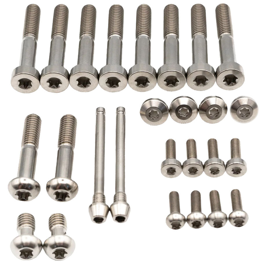 SRAM Maven Ti Brake Bolt Kit, SLV/ULT, Silver, 20/Coun