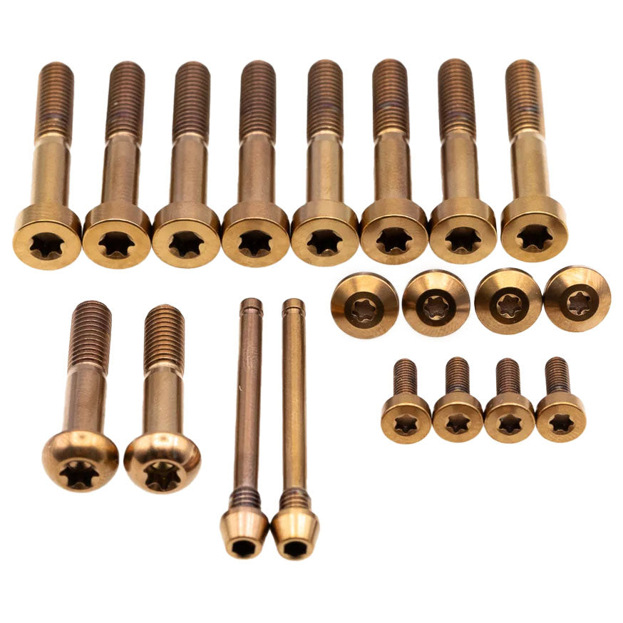 SRAM Maven Ti Brake Bolt Kit, BRZ,Copper, 20/Count