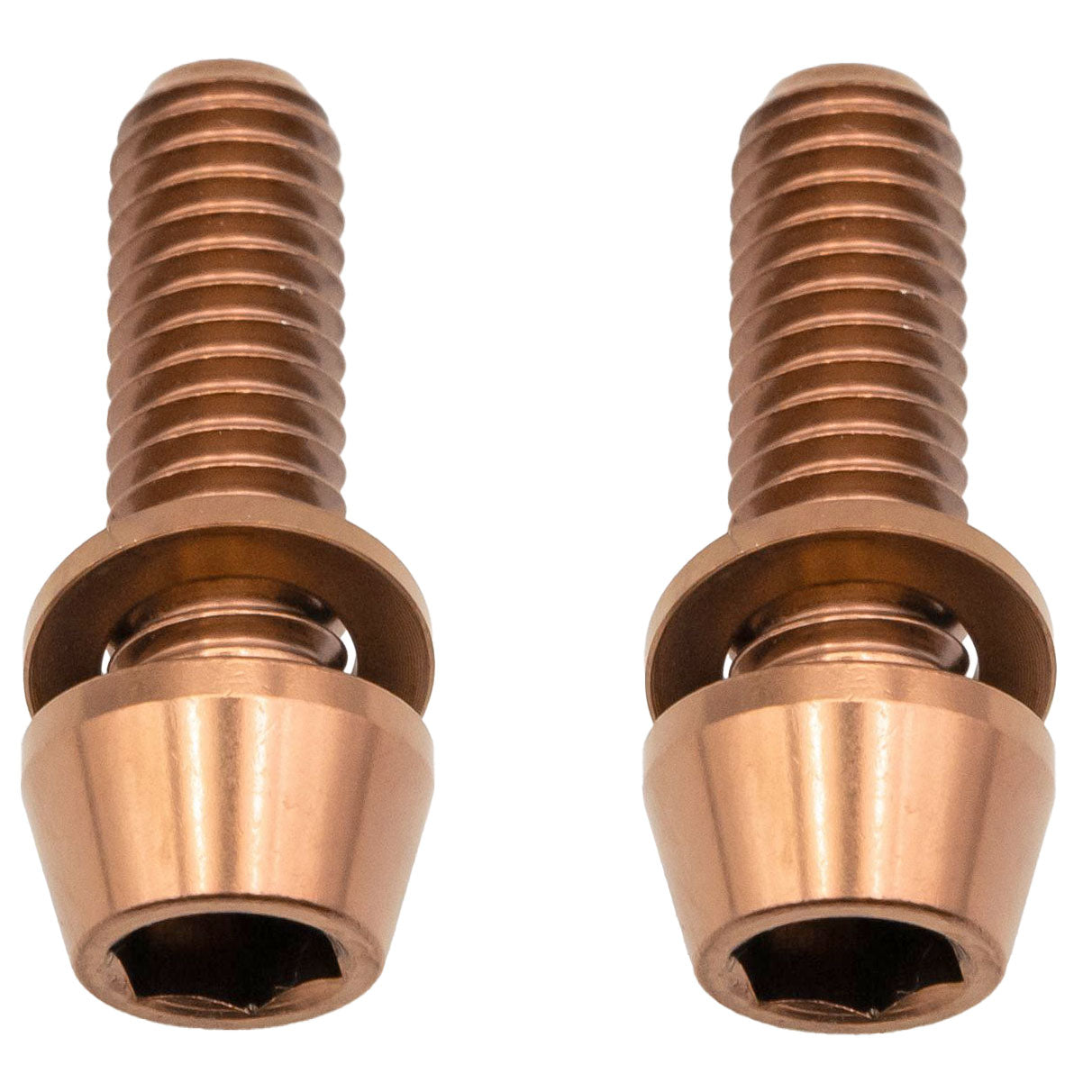 Ti Post Mount Caliper Bolts, 18mm, Copper, 2/Count