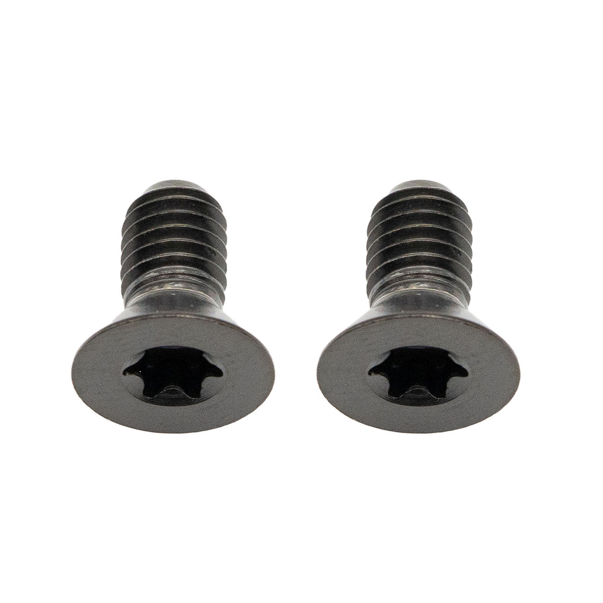 Titanium Flat Mount Bolt Kit, 10mm, Black, 2/Count