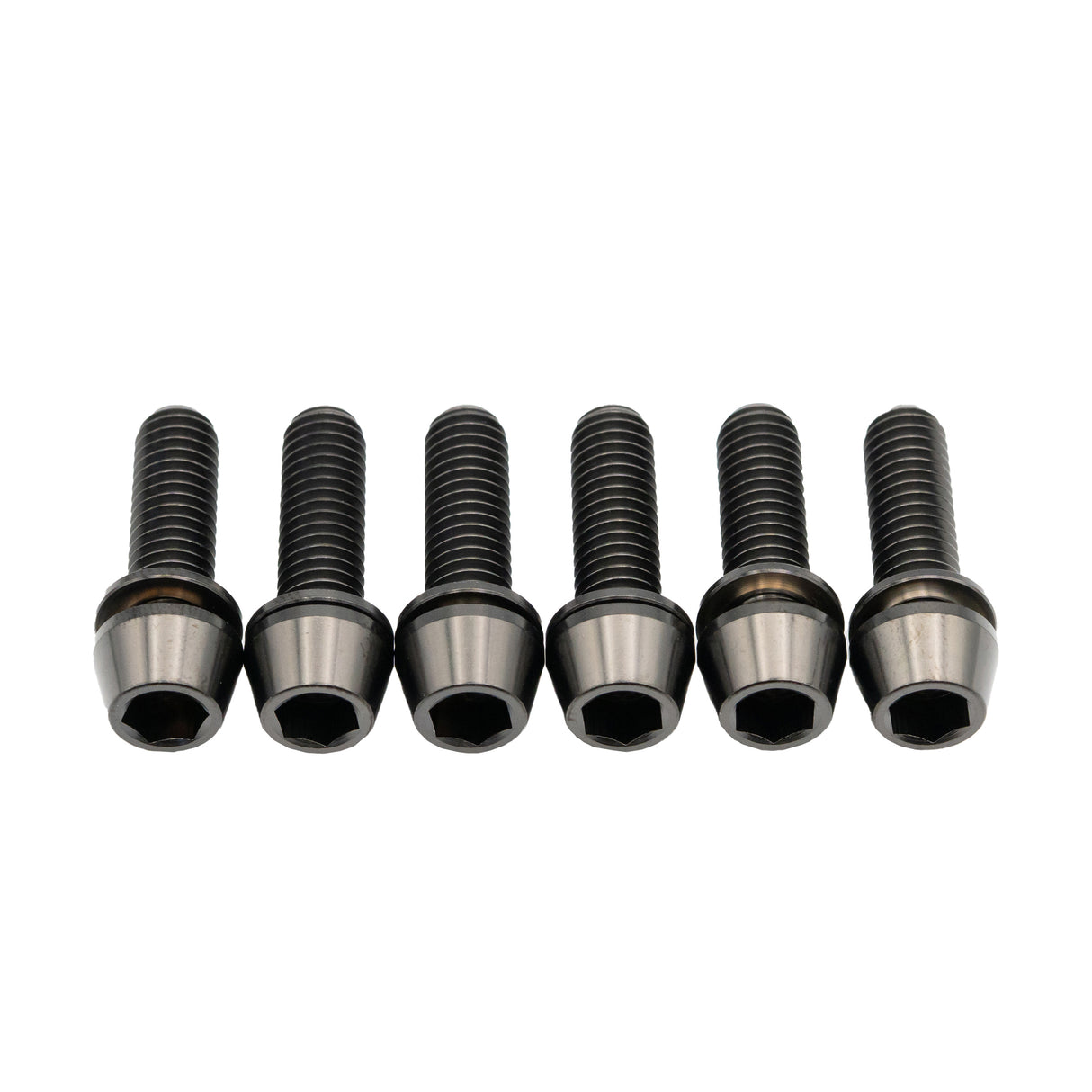 Deity Copperhead Ti Stem Bolt Kit, Black, 6/Count