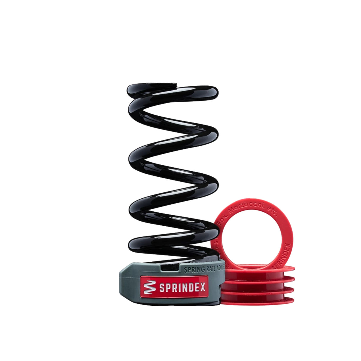 Adjustable Rate Coil Spring, 55x126mm - 490-560lbs