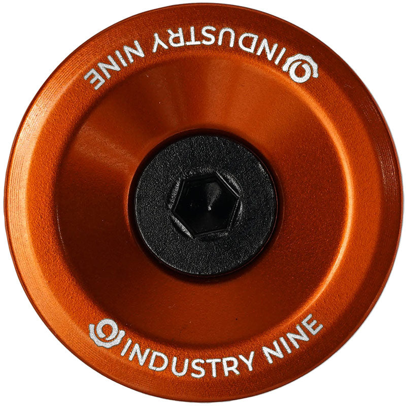 Ultra Light Aluminum Top Cap, Orange
