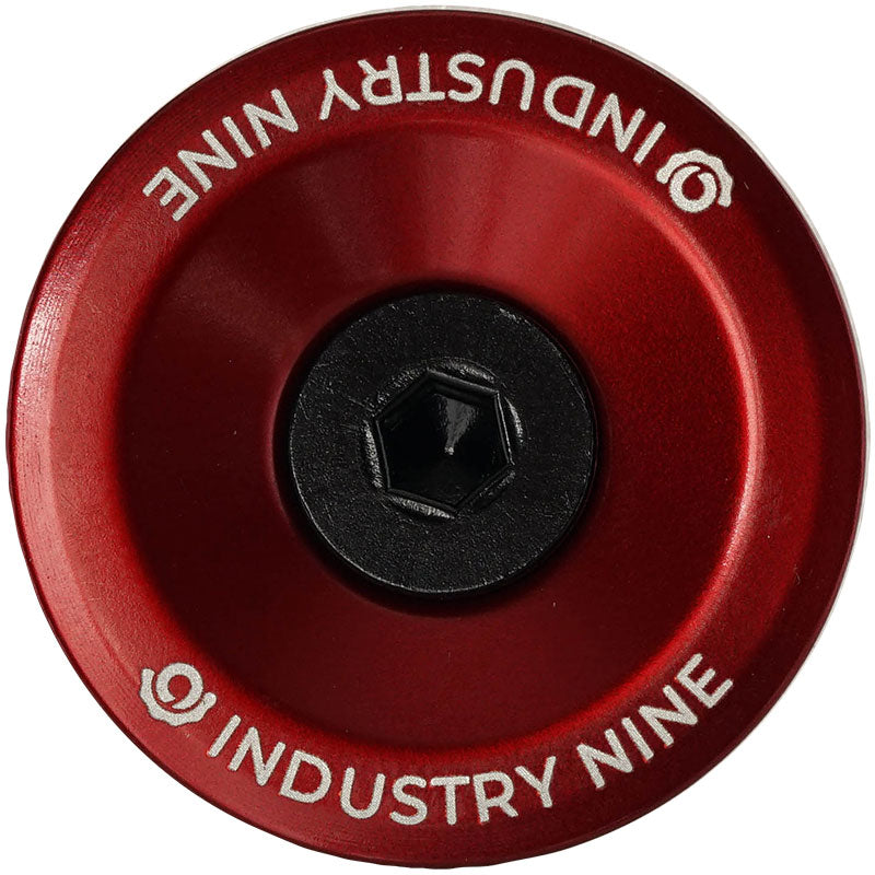 Ultra Light Aluminum Top Cap, Red