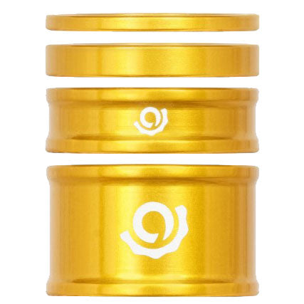 Headset Combo Spacer Kit, 1-1/8", Set/4, Gold