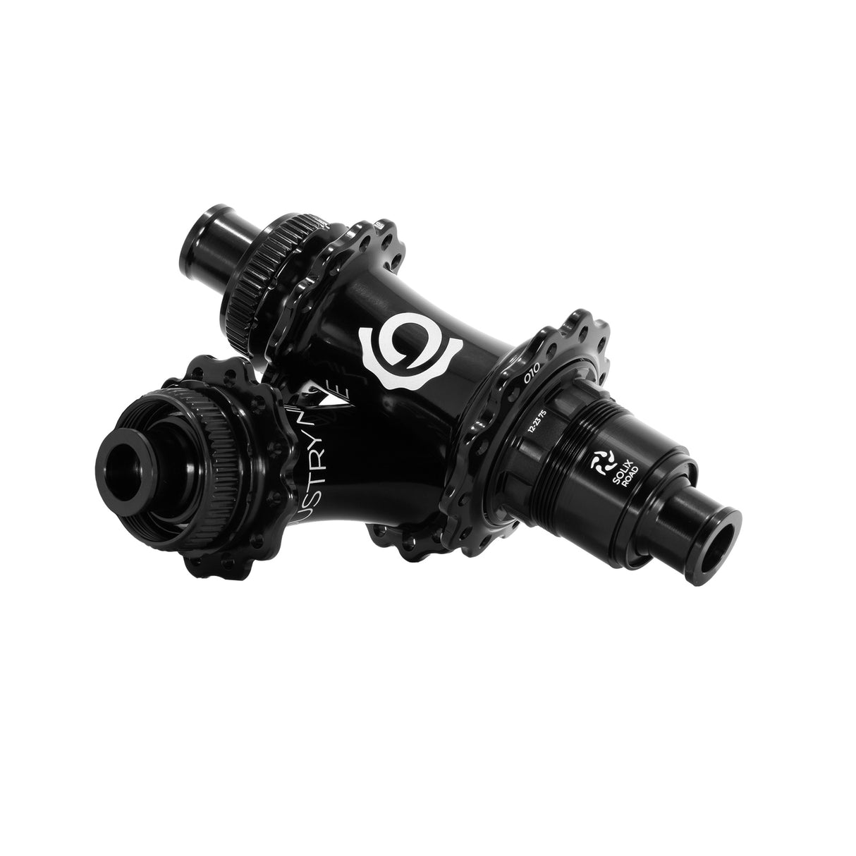 Solix CL Disc Hubs, 12x100/142 TA, 24h, XDR, Black