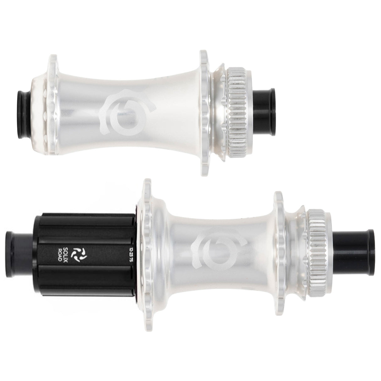 Solix CL Disc Hubs, 12x100/142 TA, 24h, HG11, Silver