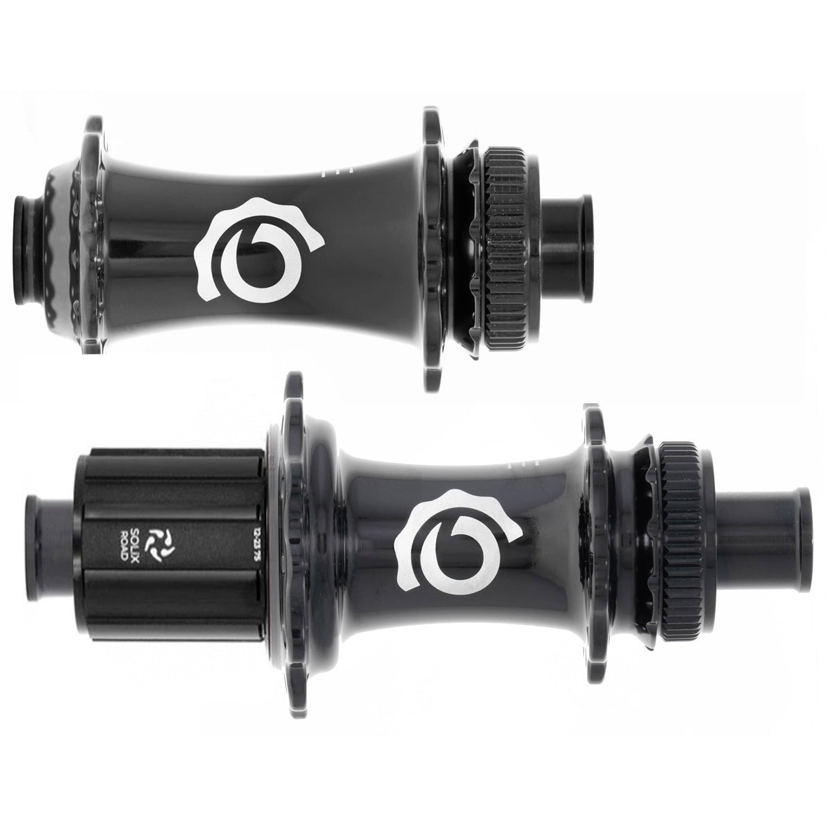 Solix CL Disc Hubs, 12x100/142 TA, 24h, HG11, Black
