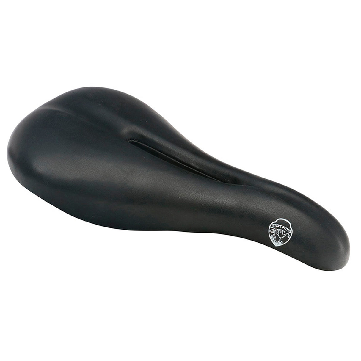Chinook Steel Rail Saddle 150mm, Black