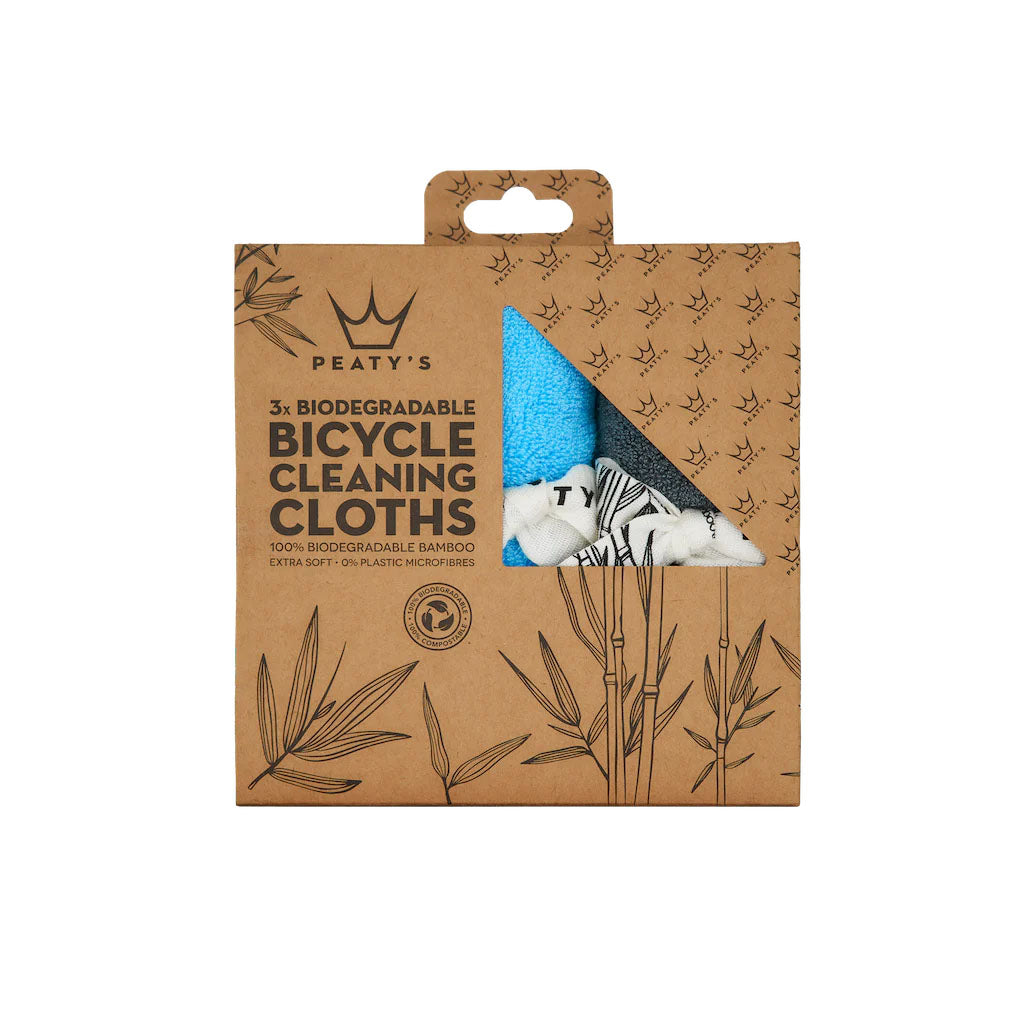 Natural Bamboo Cleaning Cloths, Pack/3