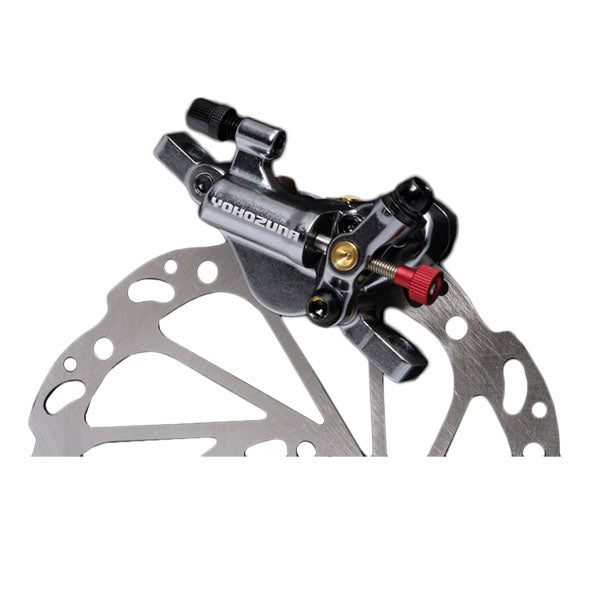 Road Motoko Front Disc Brake, Flat/160mm - Silver