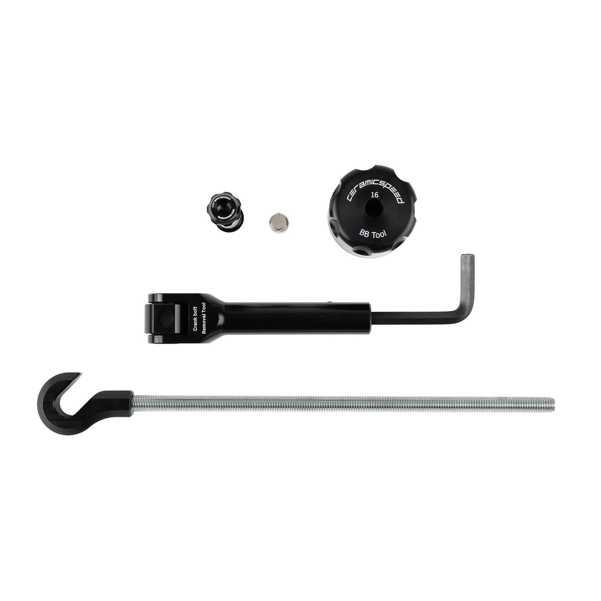 Crank Bolt Removal Tool - Black