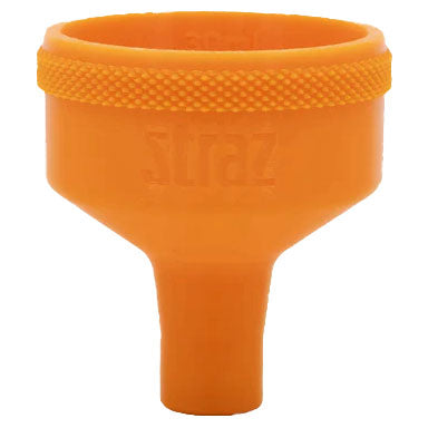 Sealant Funnel for Partially Threaded Valves, Orange